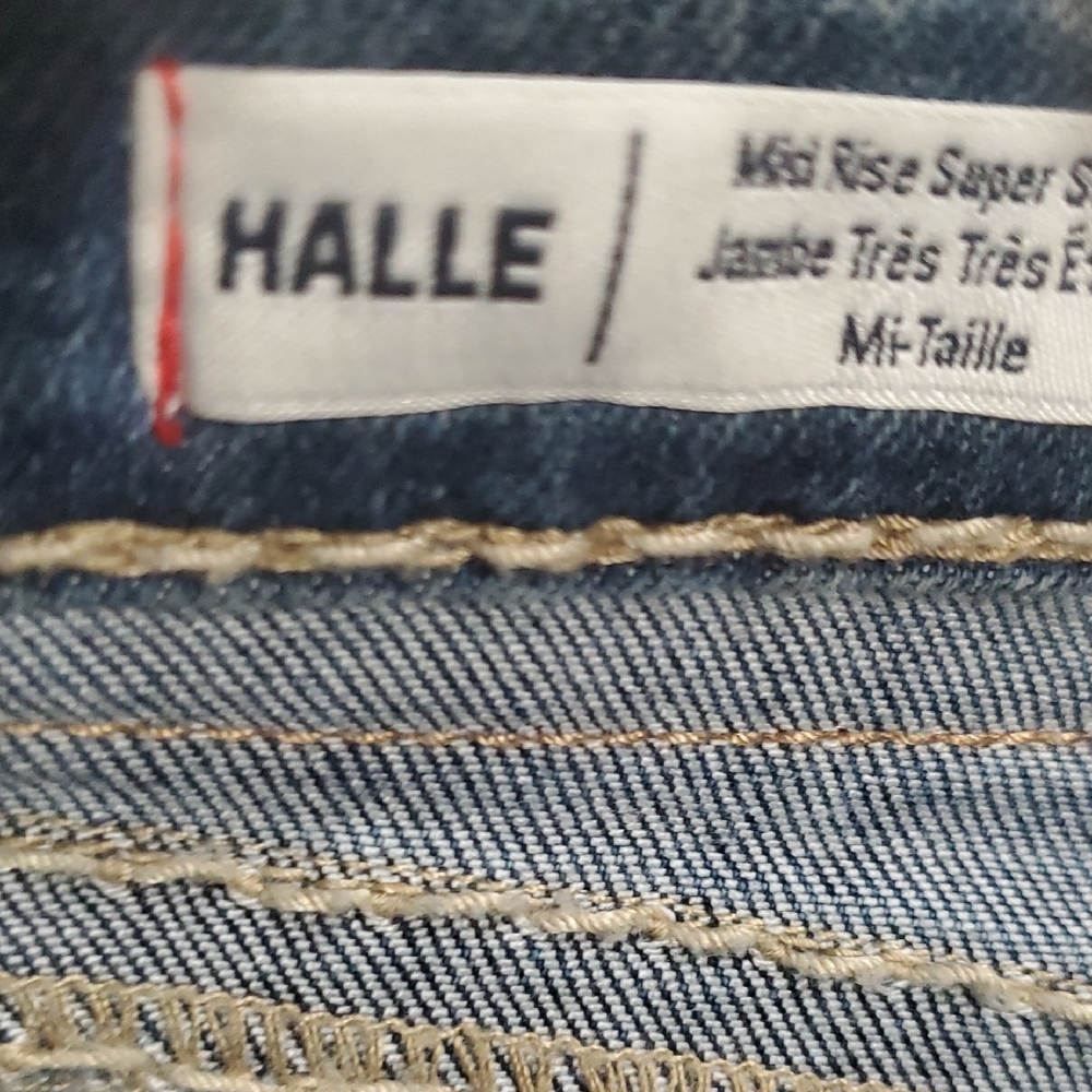 True Religion Halle Blue Skinny Jeans Sz 30 - Picture 6 of 15
